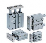 带导杆的smc薄型气缸MGPM20-50Z订货号