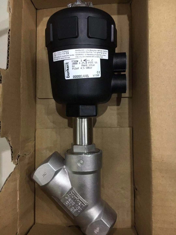 德国宝德二通电动阀产品示意图